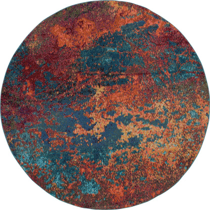Nourison Home Celestial CES08 Atlantic Contemporary Power-loomed Rugs