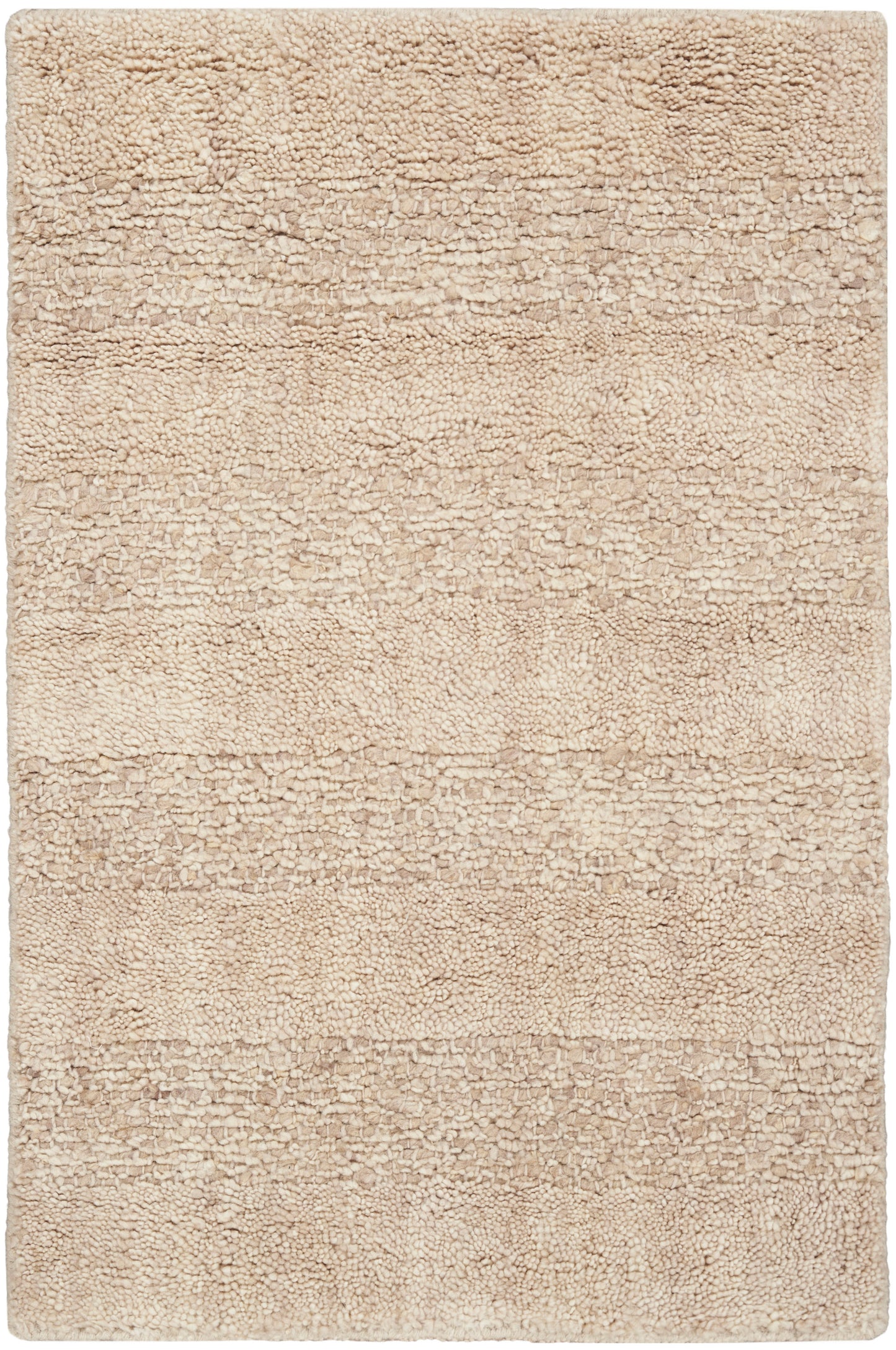 Calvin Klein CK043 Spun SPN01 Beige Contemporary Hand Knotted Rug