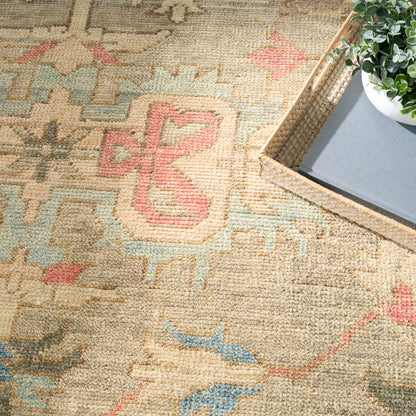 Nourison Home Heritage Vine  Charcoal  Traditional