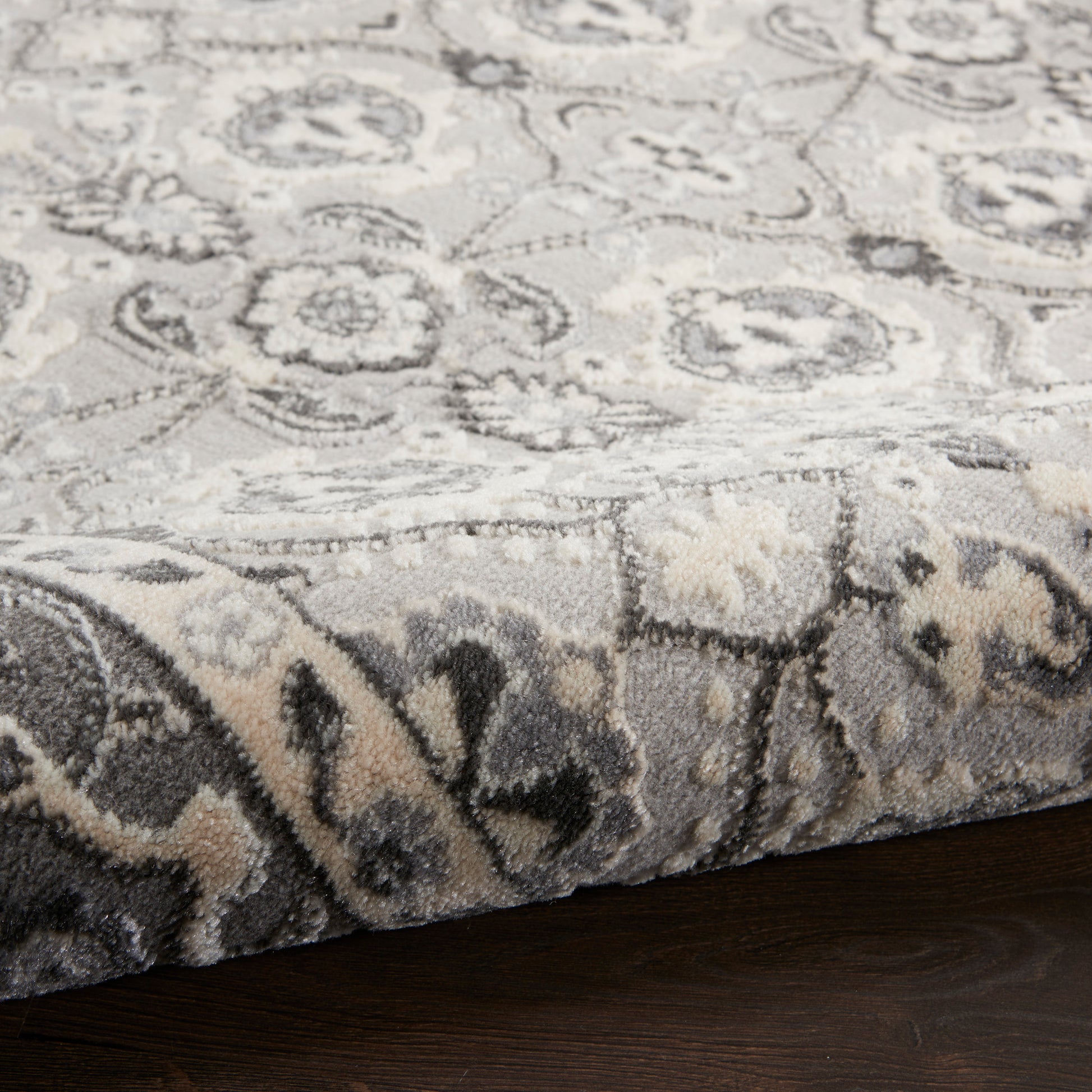 Nourison Home Grand Villa  Grey  Traditional