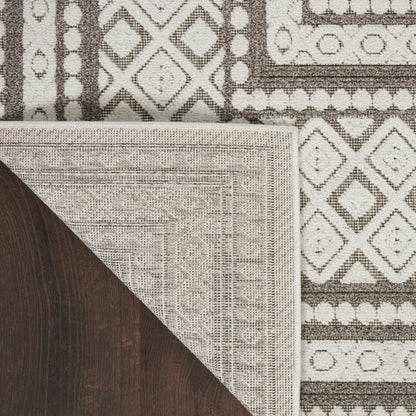 Nourison Home Key Largo  Light Grey  Transitional