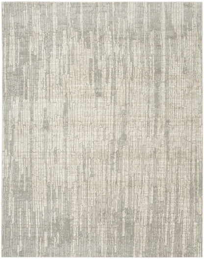Nourison Home Soft Structure SOF03 Grey Contemporary Machine Woven Rug