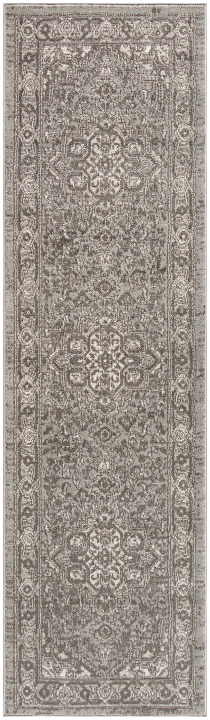 Nourison Home Quarry QUA05 Grey Transitional Power-loomed Rugs
