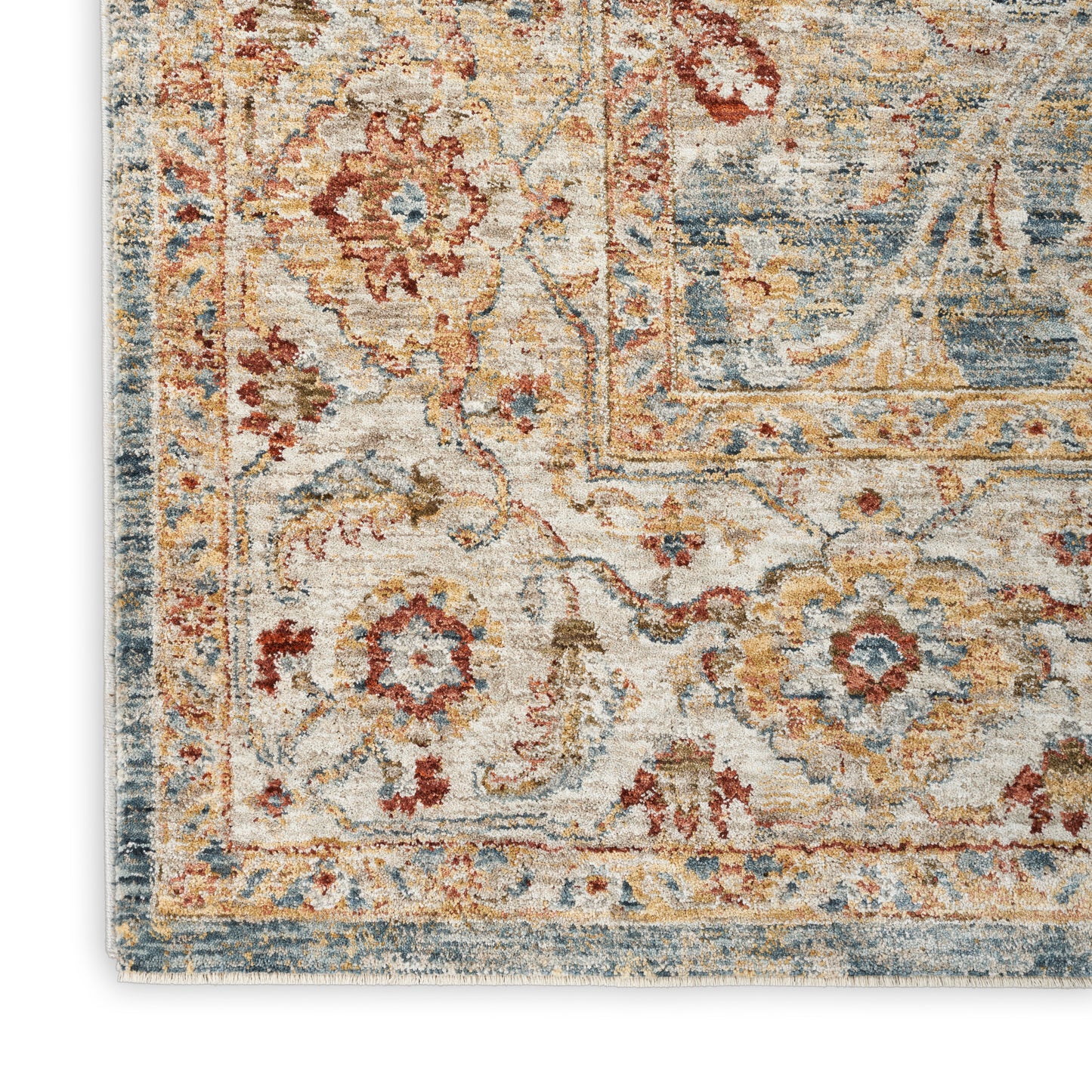 Nourison Home Sahar  Blue  Traditional
