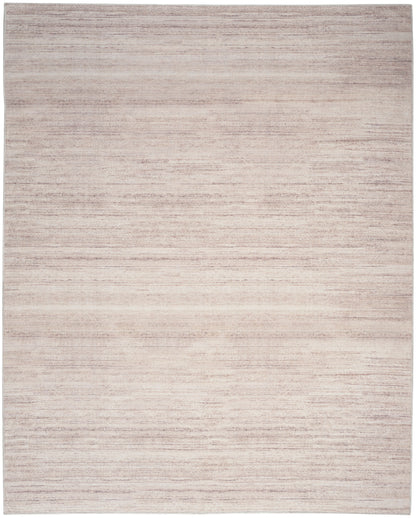 Nourison Home Washable Essentials WAE01 Ivory Mocha Contemporary Loom-woven Rug