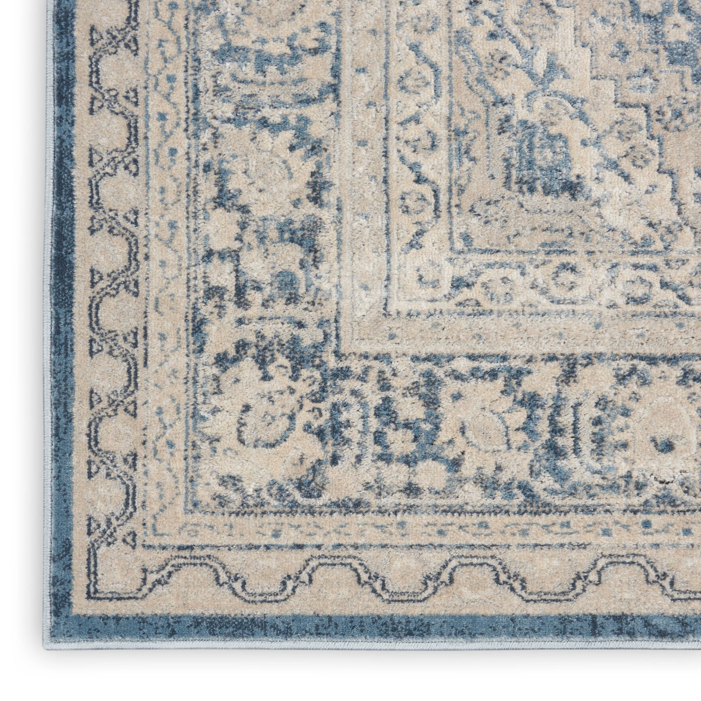 Nourison Home Malta  Blue  Traditional