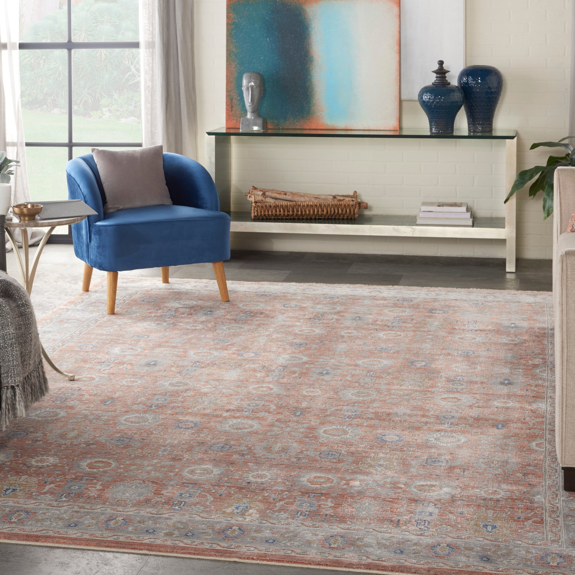 Nourison Home Starry Nights  Blush  Traditional