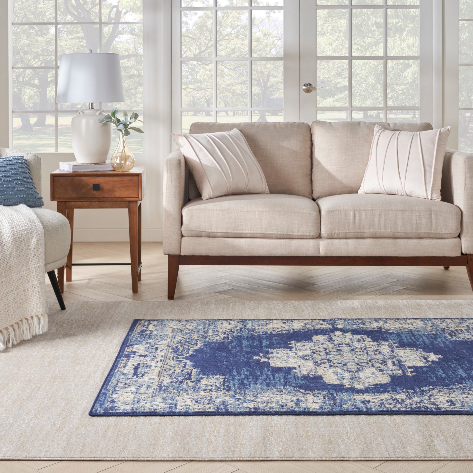 Nourison Home Nourison Essentials  Ivory Beige  Contemporary