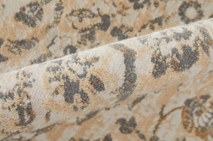 Feizy Celene  Beige Gray Traditional/Casual/Vintage