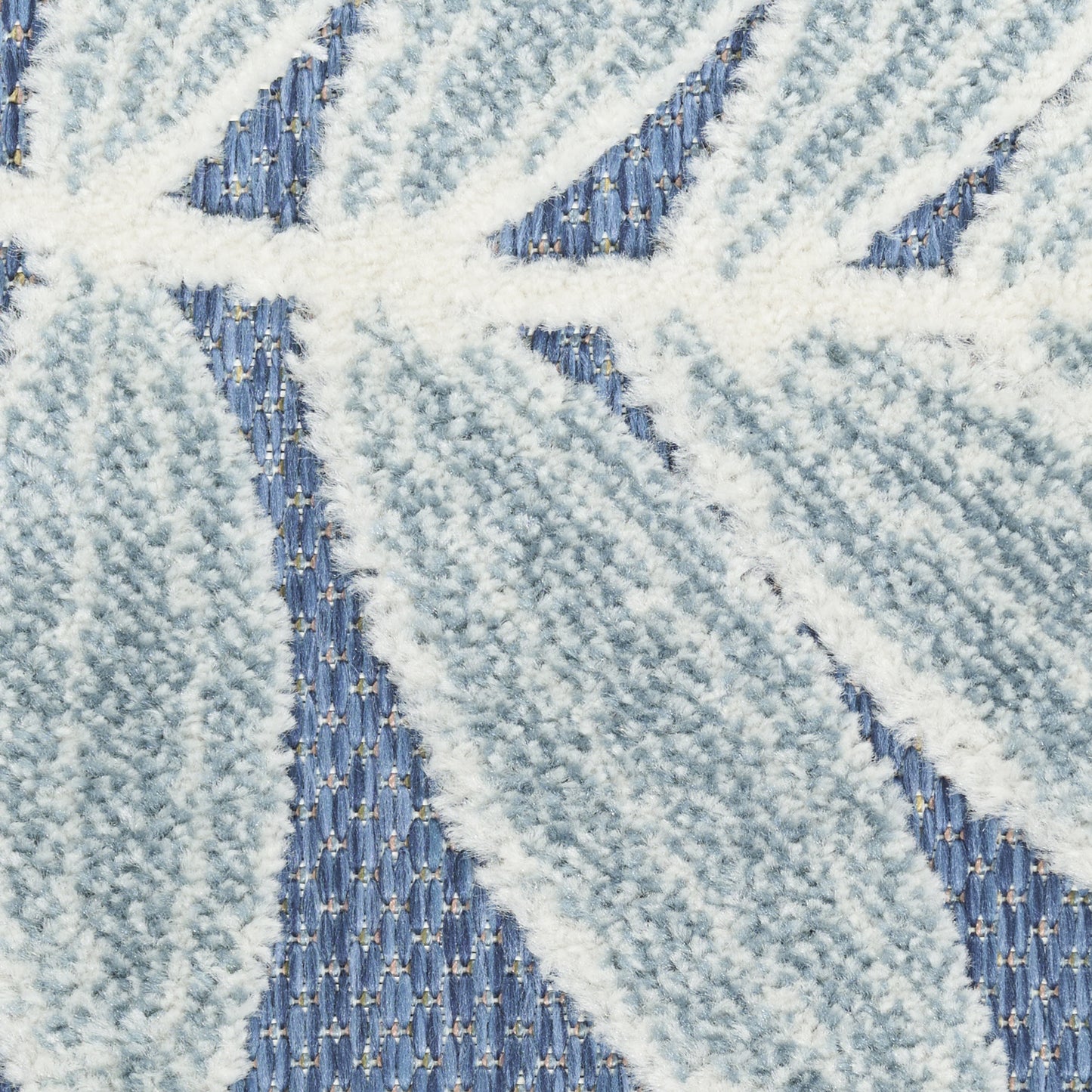 Nourison Home Aloha  Blue  Contemporary