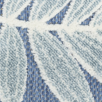 Nourison Home Aloha  Blue  Contemporary