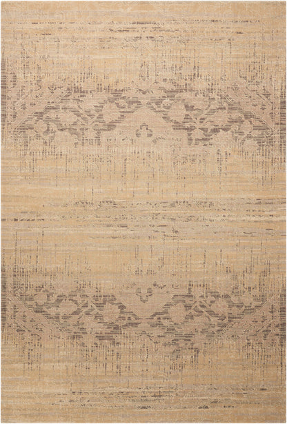 Nourison Home Silk Elements SKE27 Beige Traditional Loomed Rug