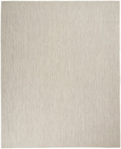 Nourison Home Courtyard  Ivory Silver  Contemporary