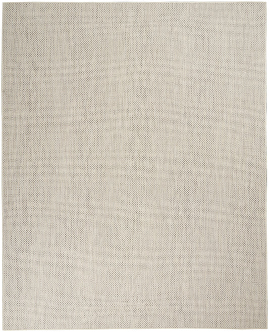 Nourison Home Courtyard  Ivory Silver  Contemporary