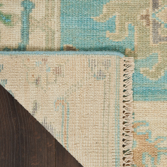Nourison Home Odessa  Blue Multicolor  Traditional