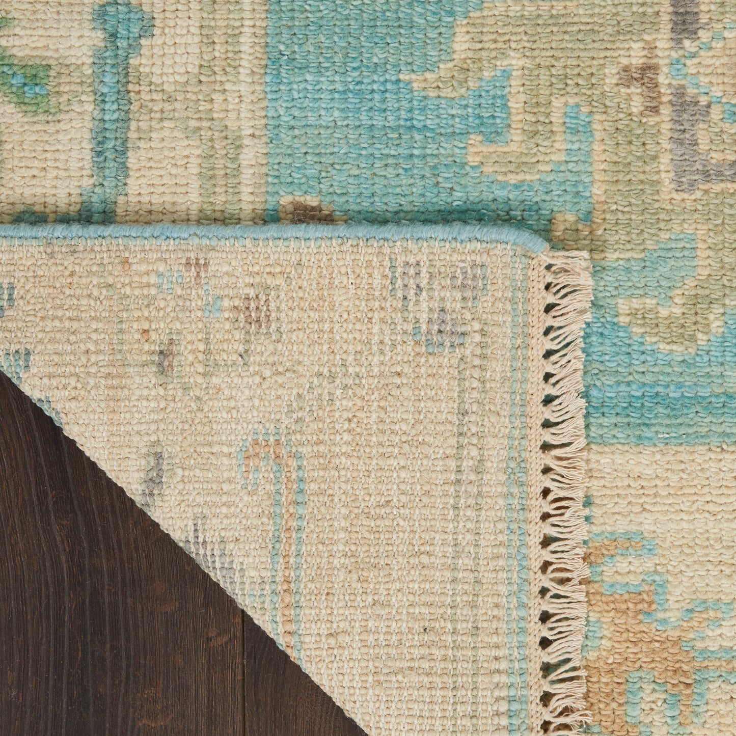 Nourison Home Odessa  Blue Multicolor  Traditional