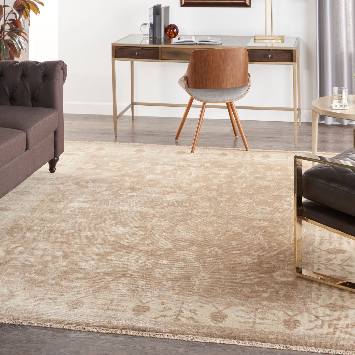 Nourison Home Aldora  Sand  Traditional