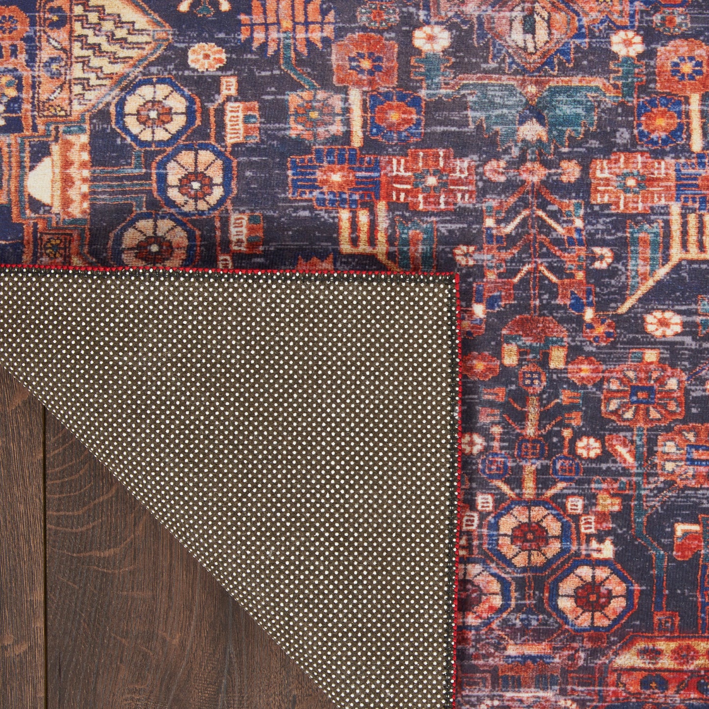 Nourison Home Fulton  Red  Traditional