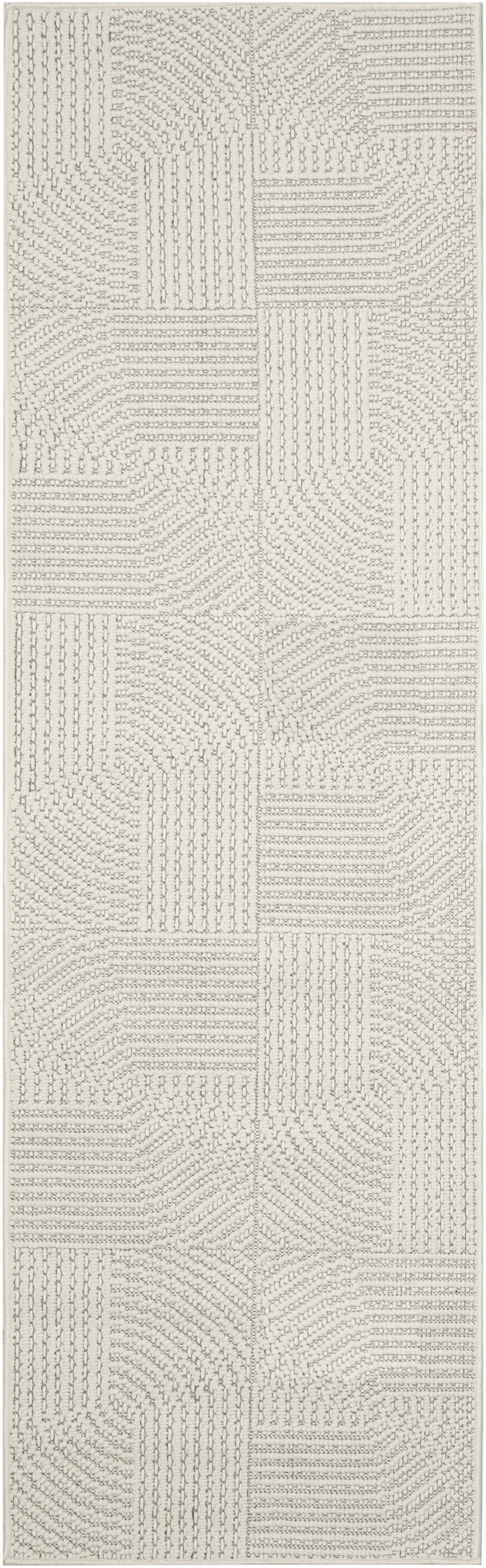 Nourison Home Natural Texture NTX02 Ivory Contemporary Power-loomed Rug