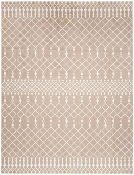 Nourison Home Astra Machine Washable  Taupe  Transitional