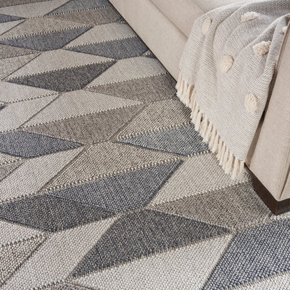 Nourison Home Paxton  Grey Charcoal  Contemporary