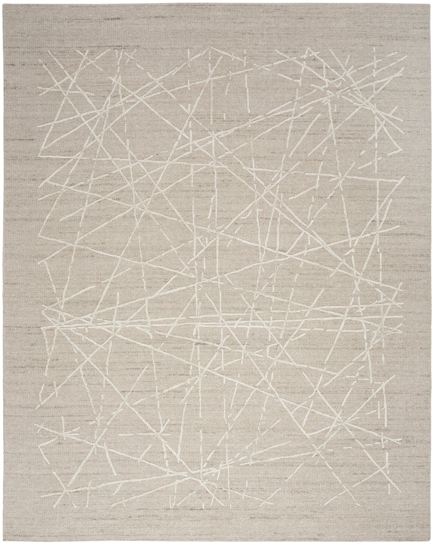 Calvin Klein CK044 Wander WND01 Taupe Contemporary Hand Woven Rug