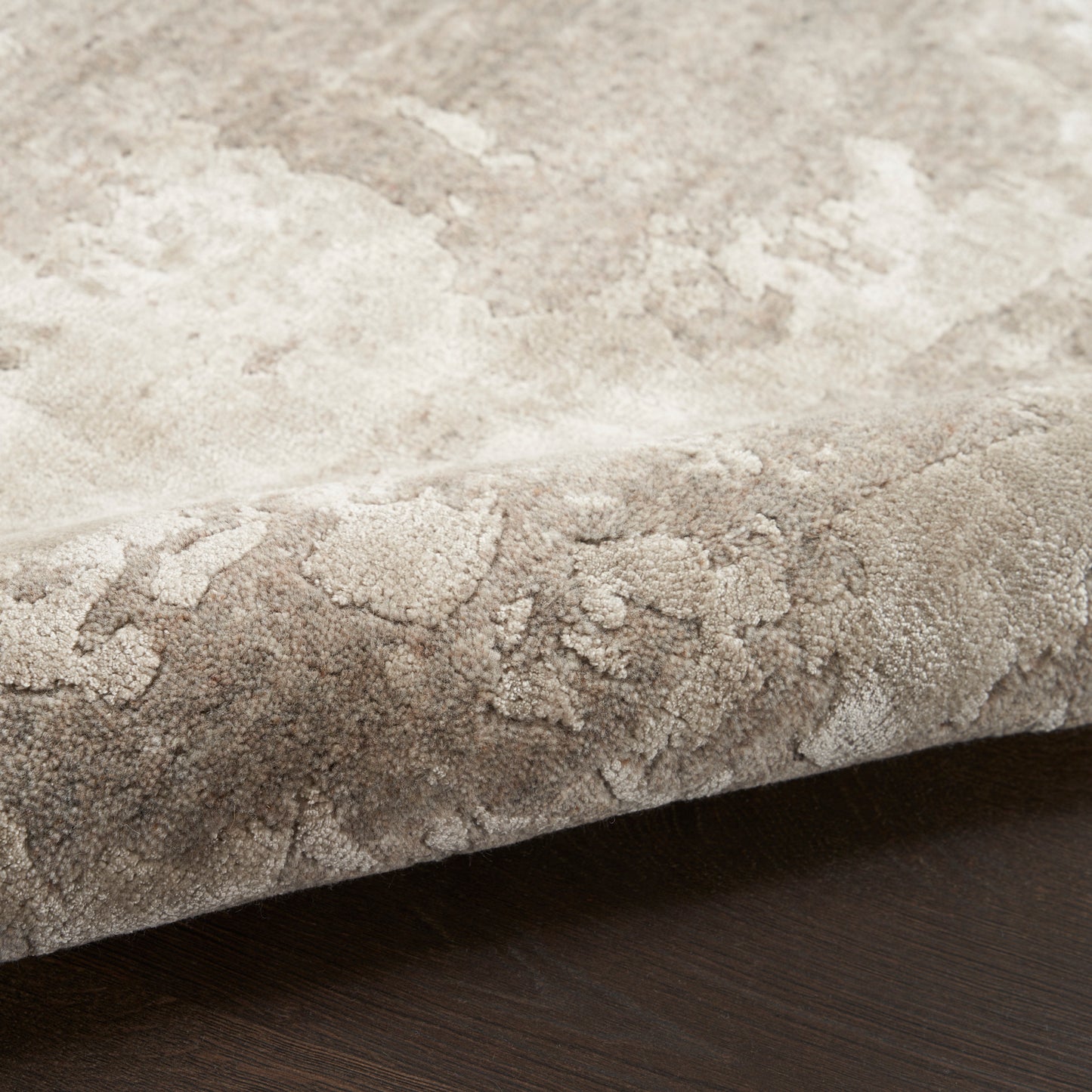 Nourison Home Harmony  Silver Grey  Contemporary