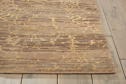 Nourison Home Silken Allure  Latte  Contemporary