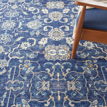 Nourison Home Grafix  Navy  Transitional