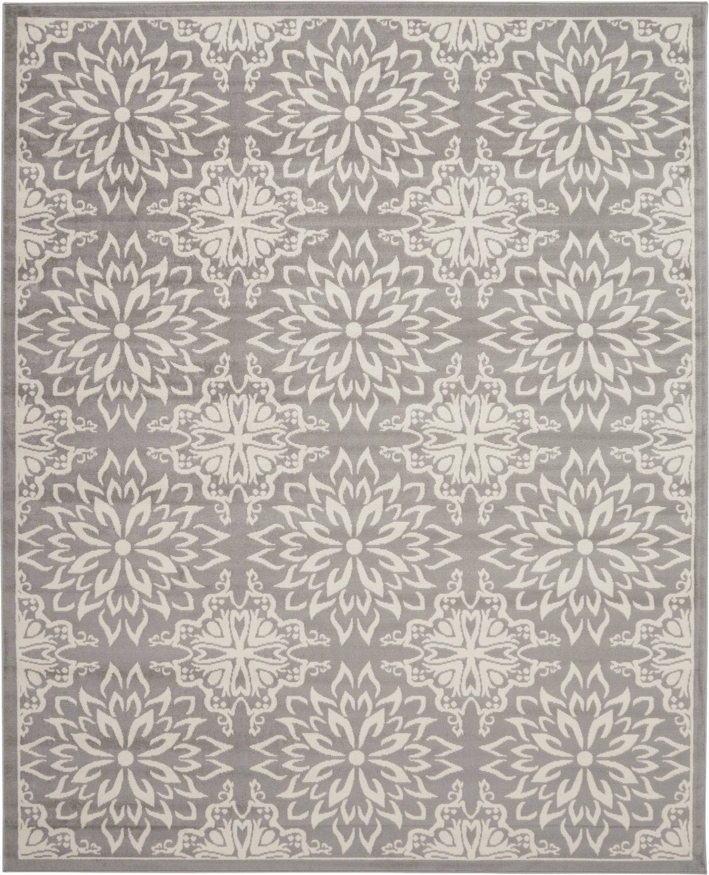 Nourison Home Jubilant  Ivory Grey  Transitional
