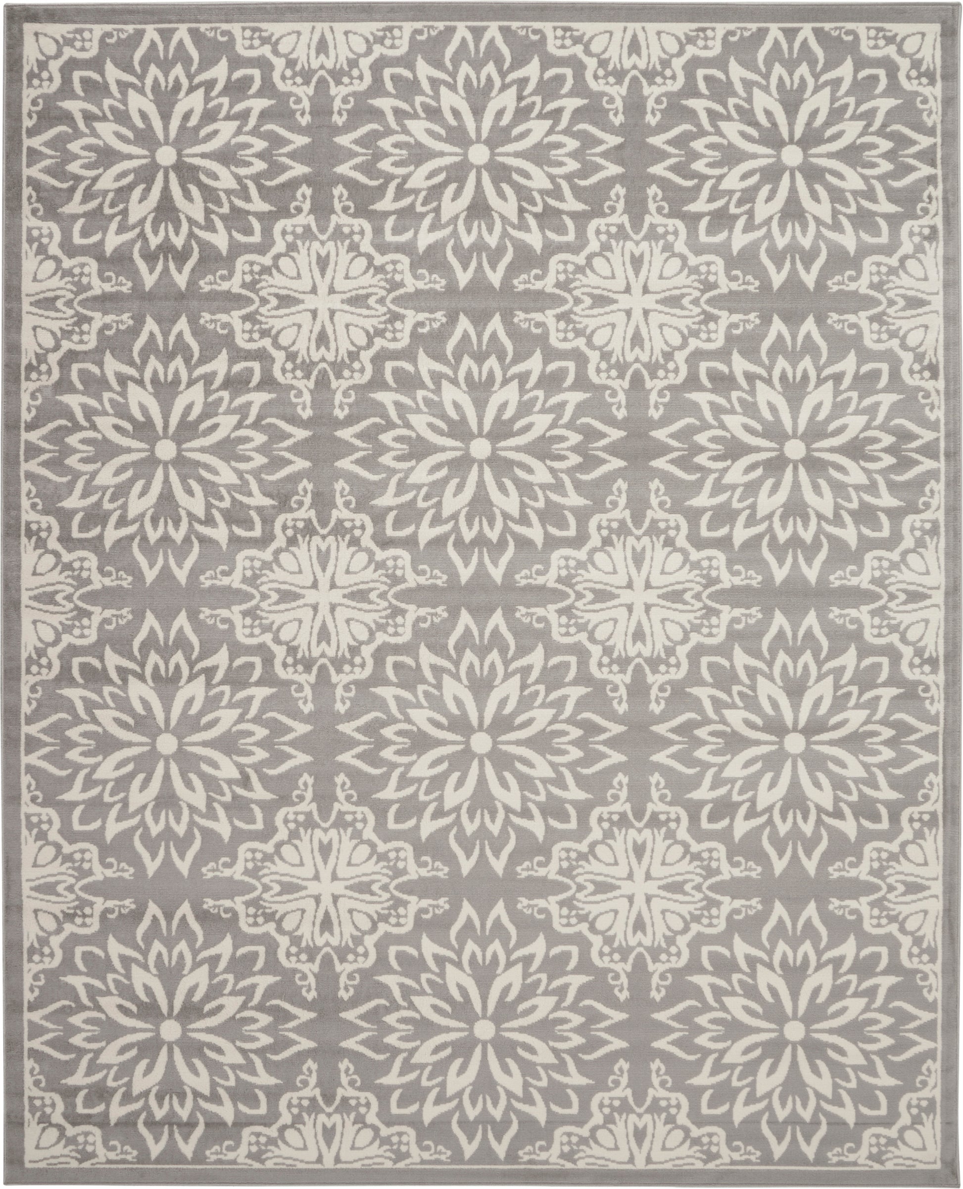 Nourison Home Jubilant  Ivory Grey  Transitional
