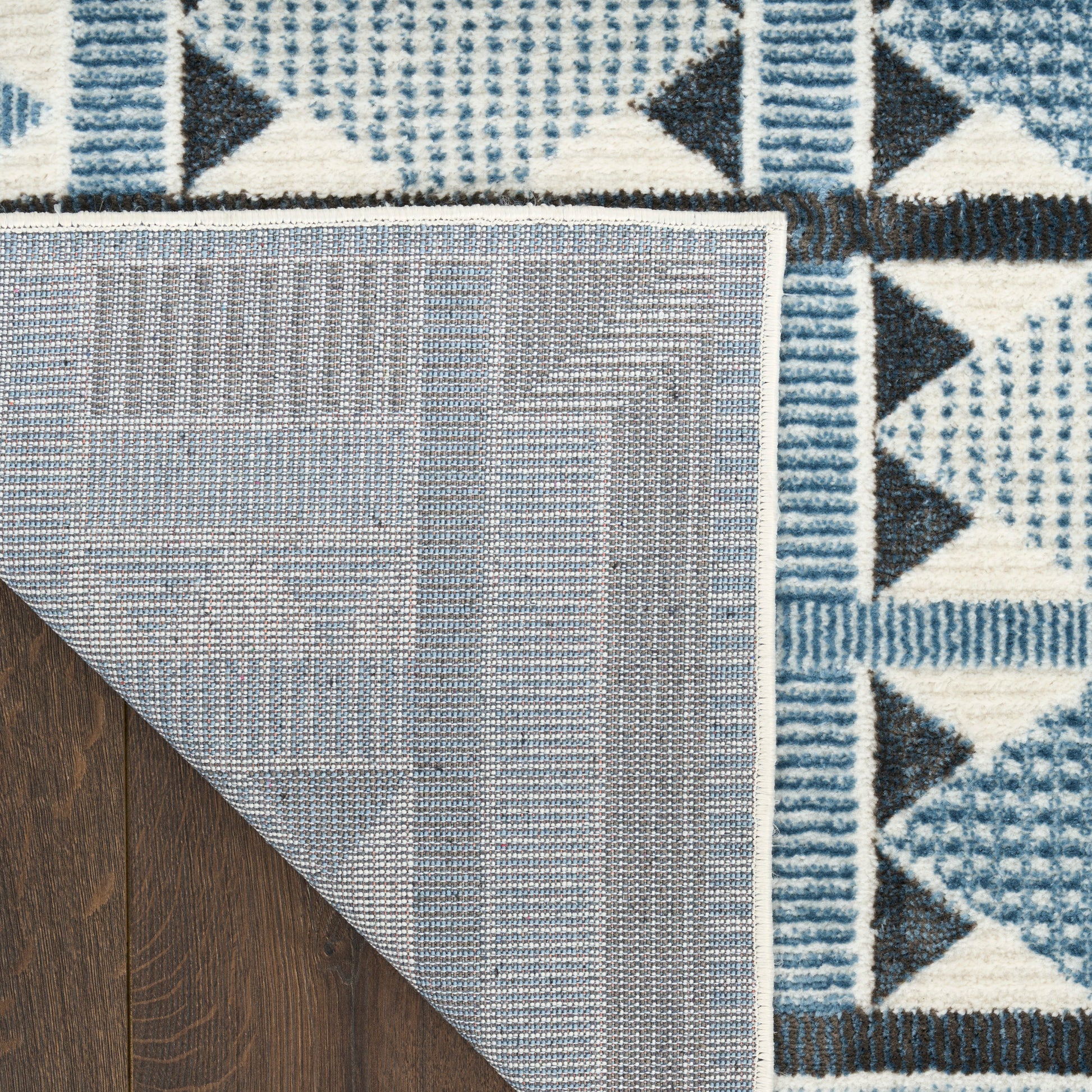 Nourison Home Nordic  Blue  Contemporary