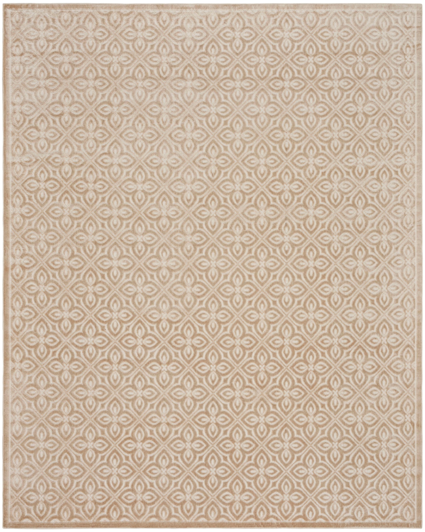 Nourison Home Washable Charm WCH03 Beige Ivory Contemporary Machine Woven Rug