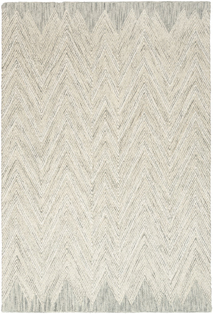 Nourison Home Interlock ITL04 Teal Contemporary Tufted Rug
