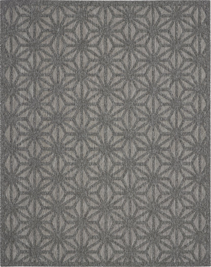 Nourison Home Cozumel CZM01 Dark Grey Contemporary Power-loomed Rug
