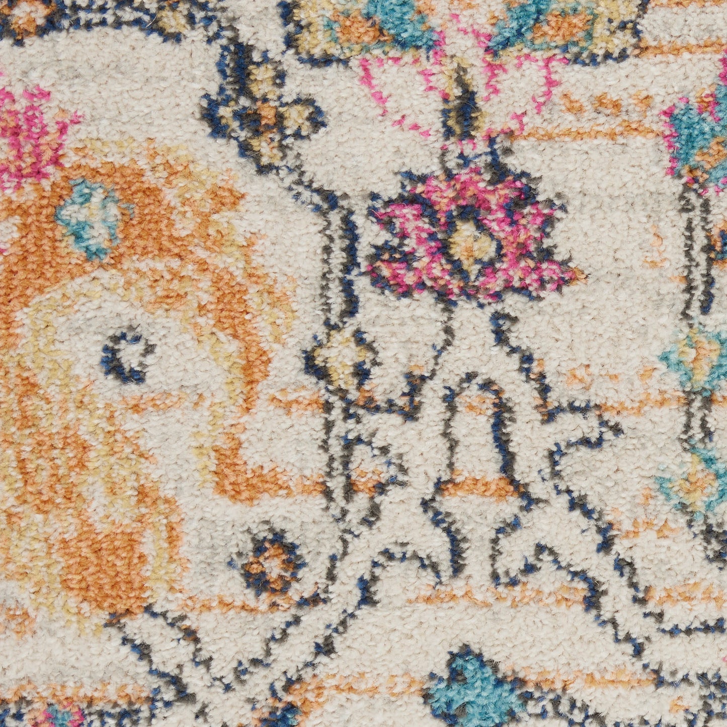 Nourison Home Passion  Ivory Multicolor  Transitional