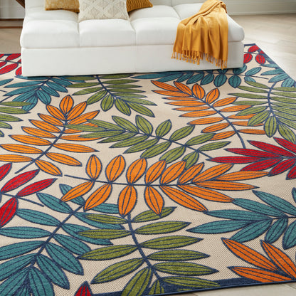 Nourison Home Aloha  Multicolor  Contemporary