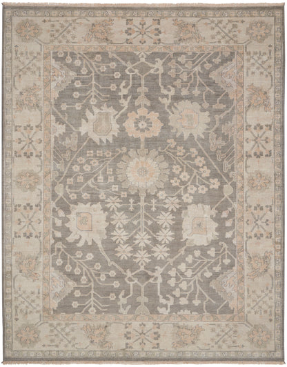 Nourison Home Aldora ALD08 Aubergine Traditional Hand Knotted Rug