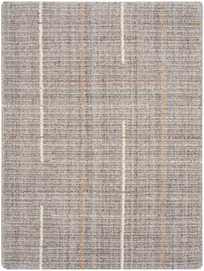 Calvin Klein CK041 Architectura ACT01 Grey Contemporary Hand Woven Rug