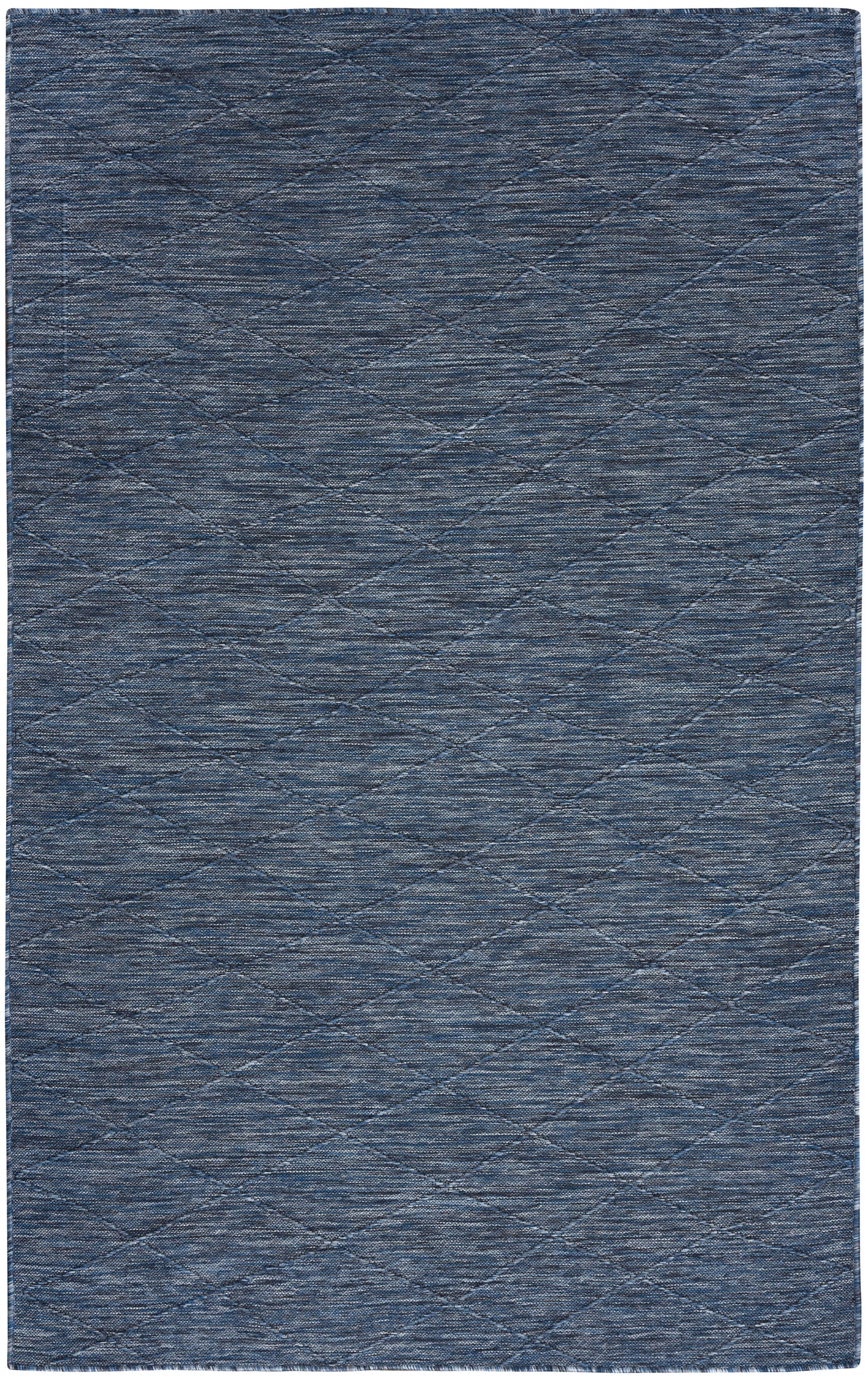 Nourison Home Washable Solutions WSL01 Navy Blue Contemporary Power-loomed Rug