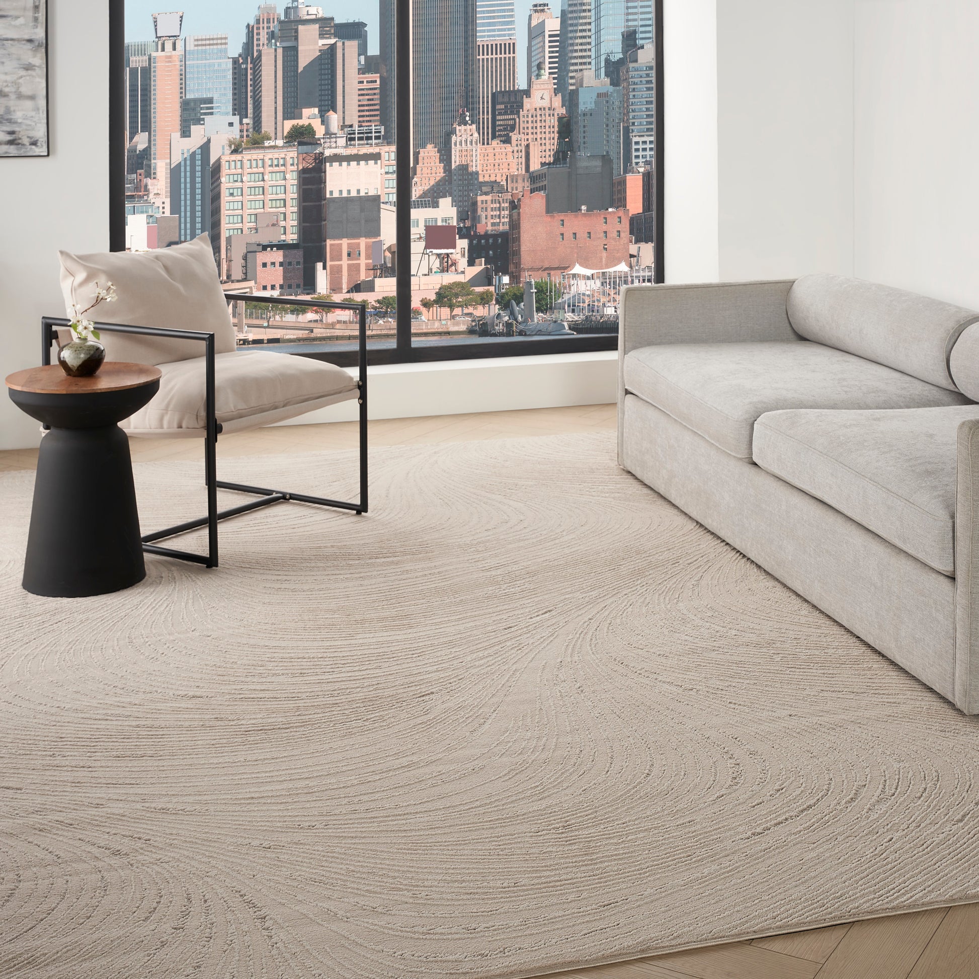 DKNY Central Park West  Beige  Contemporary