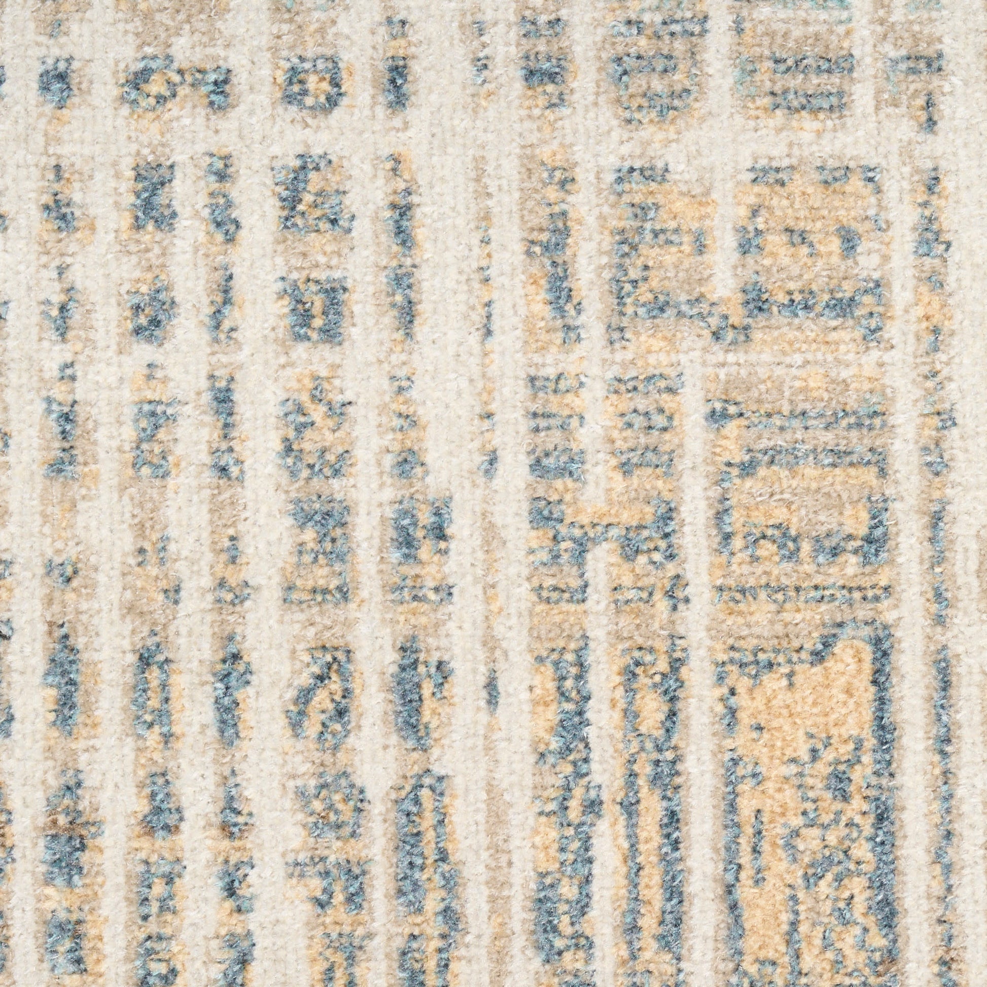 Nourison Home Washable Decor  Ivory Blue  Contemporary