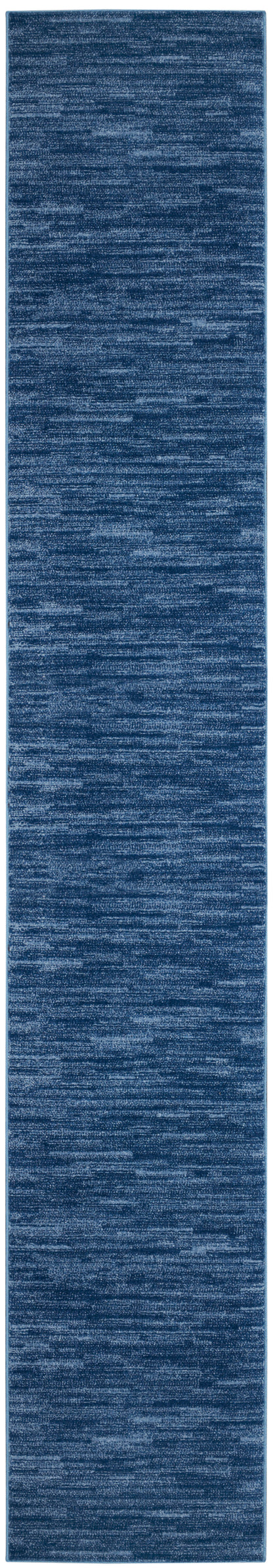 Nourison Home Nourison Essentials NRE01 Navy Blue Contemporary Power-loomed Rug