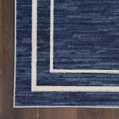 Nourison Home Nourison Essentials  Navy Ivory  Contemporary