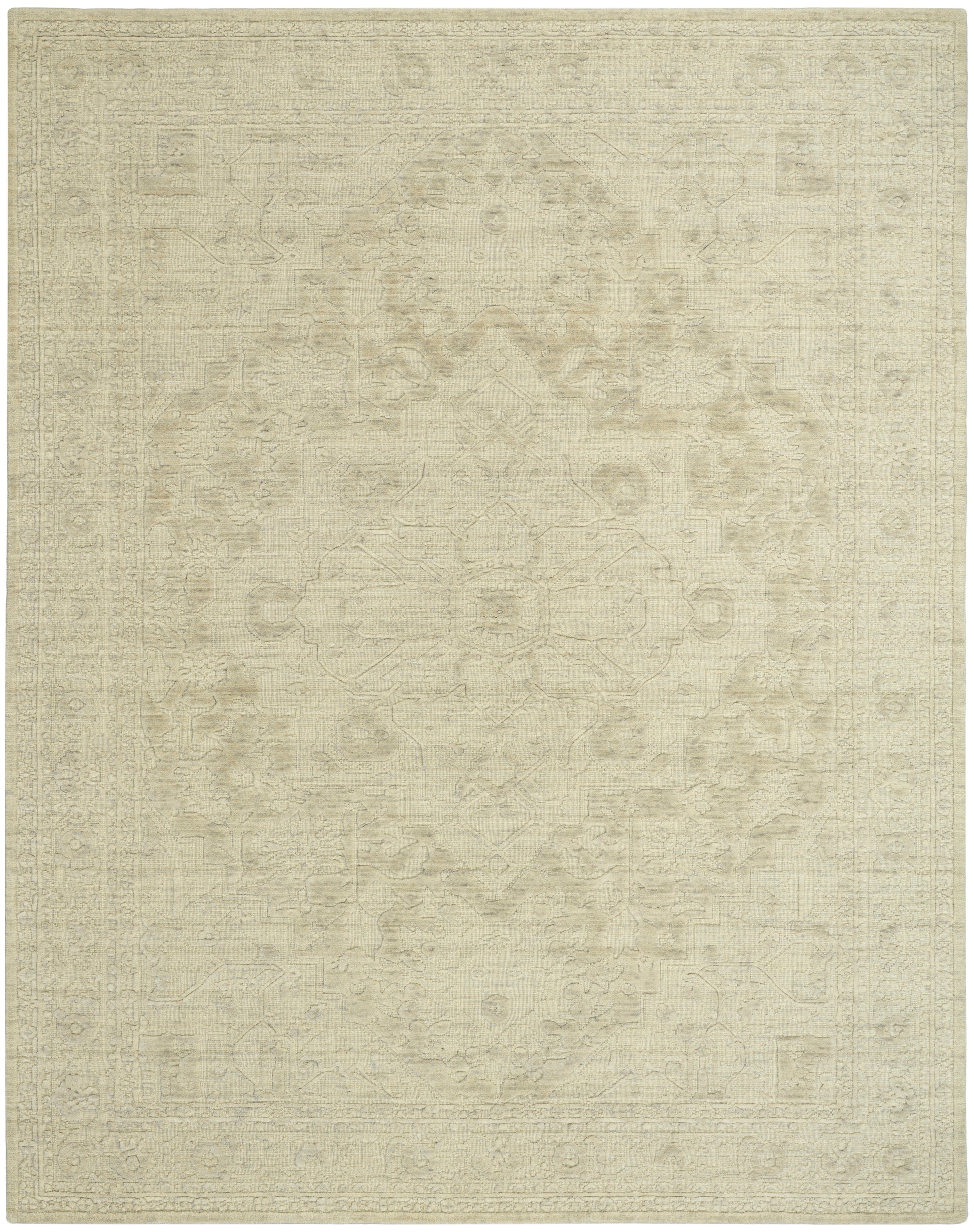 Nourison Home Ravello  Ivory Grey  Traditional