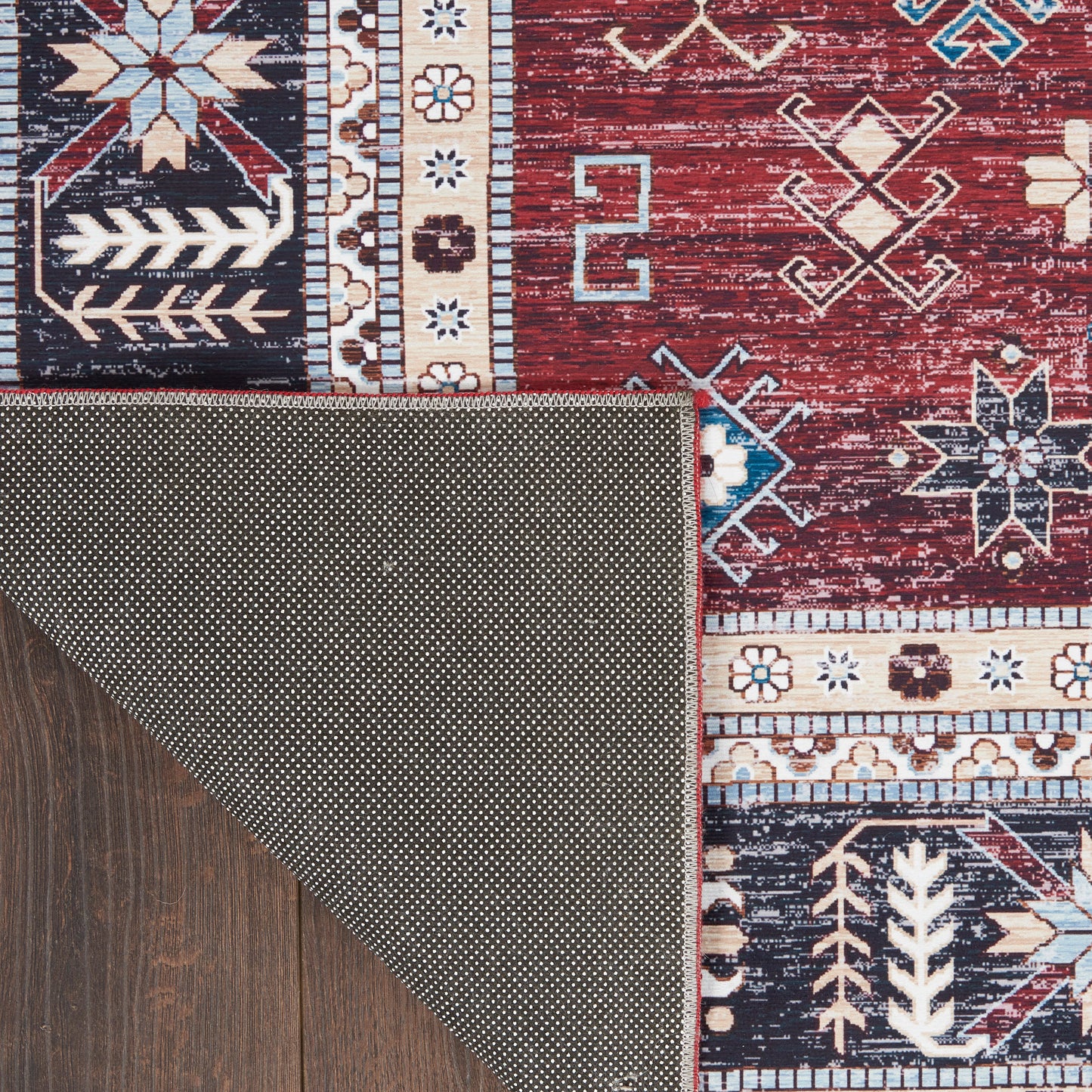 Nourison Home Fulton  Red  Traditional