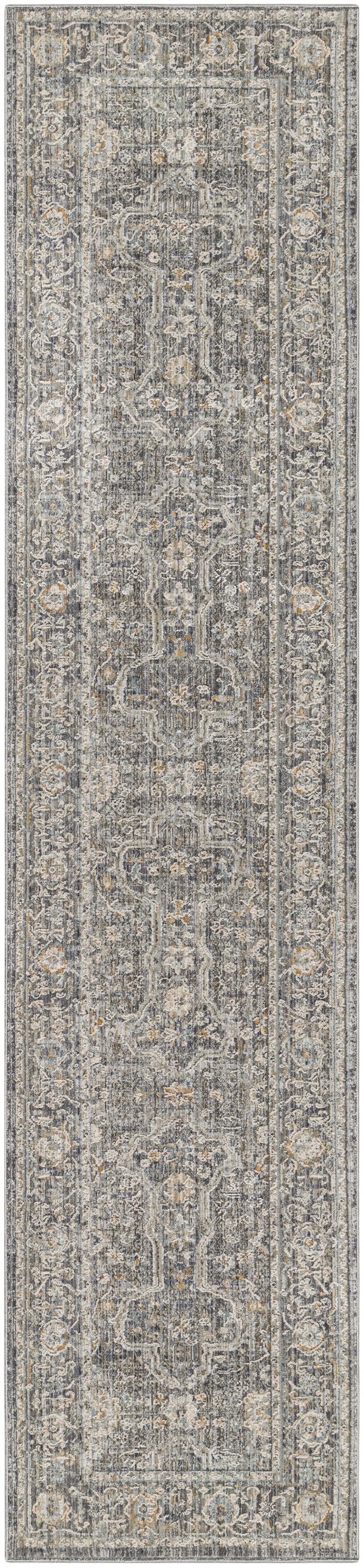 Nourison Home Lynx LNX03 Slate Multicolor Transitional Power-loomed Rug
