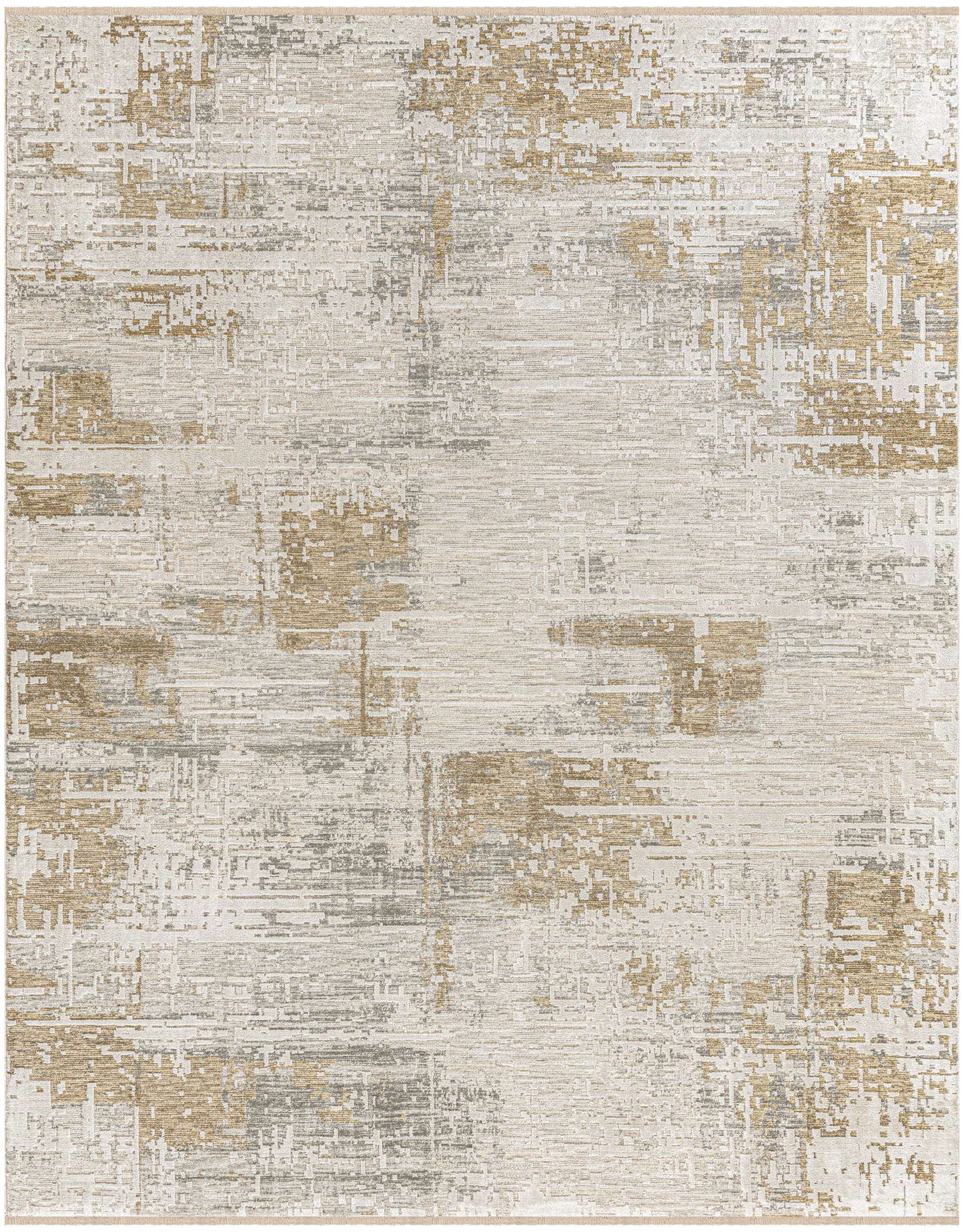 Calvin Klein CK078 Summit SUM01 Ivory Multicolor Contemporary Machine Woven Rug