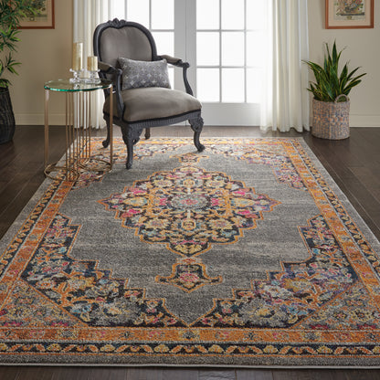 Nourison Home Passionate  Grey  Traditional