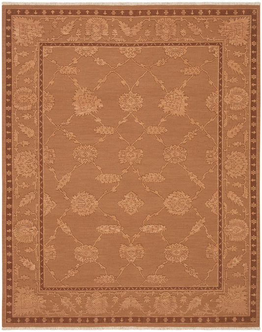 Nourison Home Silk Pointe  Brown  Traditional